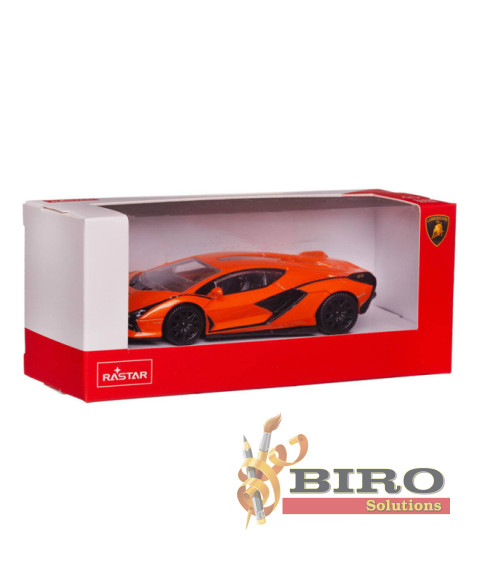 RS Masina RASTAR Die cast 1:43 scale Lamborghini Sian, orange, 58389